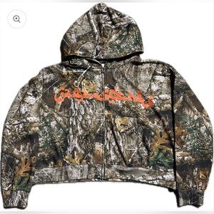 Wealthy Boys Woodland Orange (garcons riches) Hoodie New L